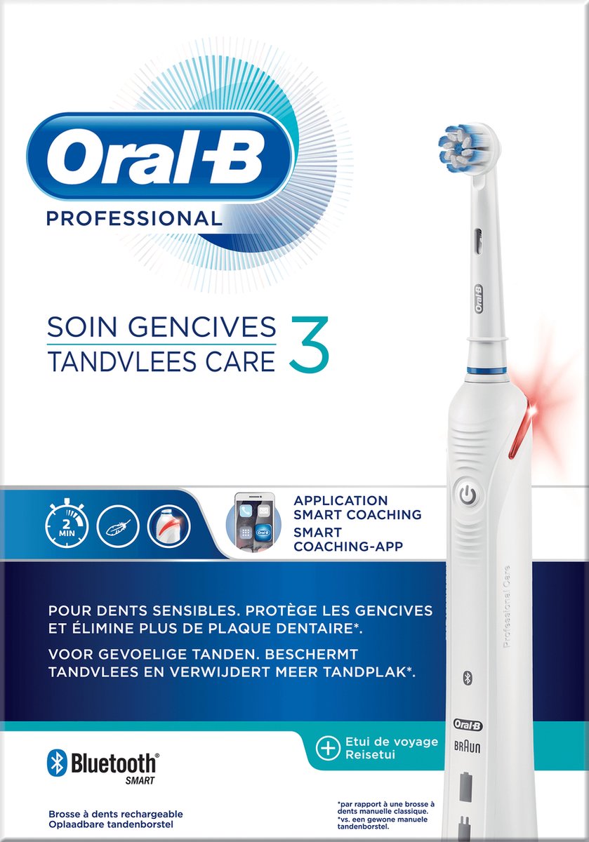 Afbeelding 3 van Oral-B Elektrische Tandenborstel Professional Care Gum Care 3 1 stuks
