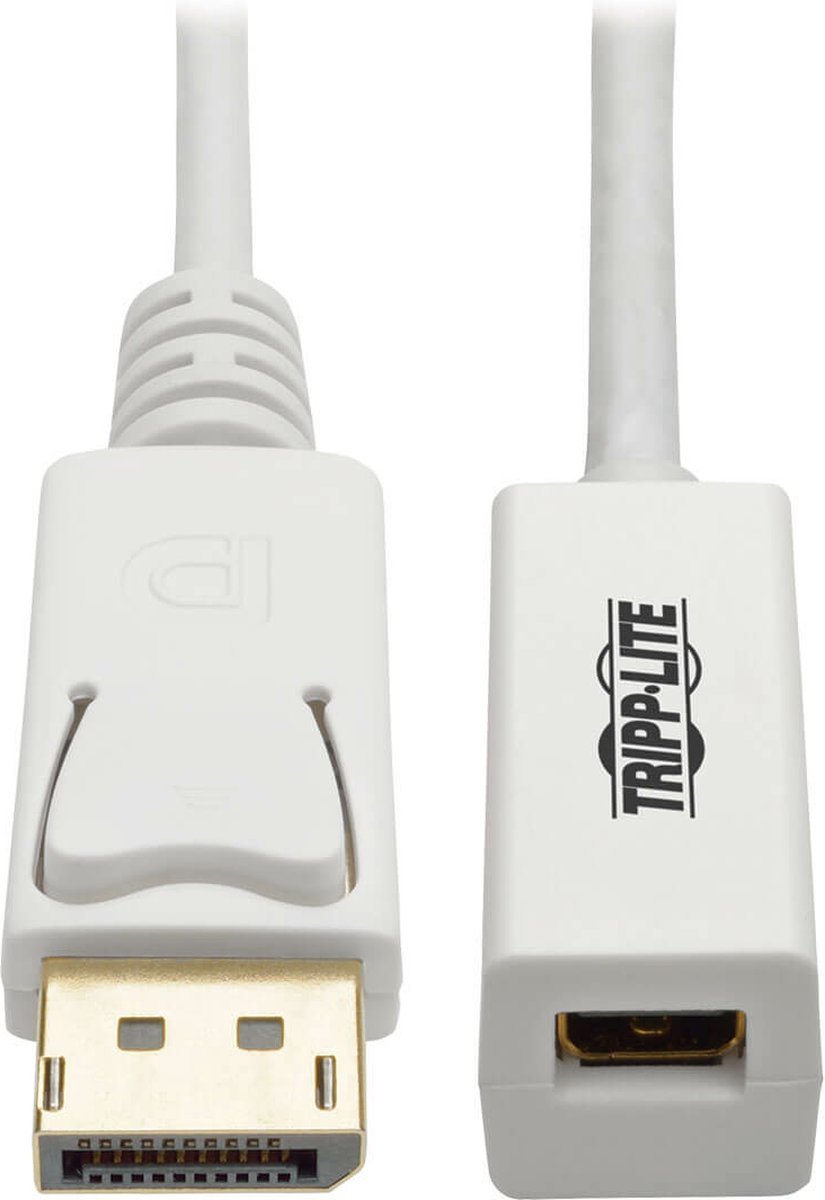 Tripp Lite P134-003-MDP DisplayPort kabel 0,9 m Mini DisplayPort Wit