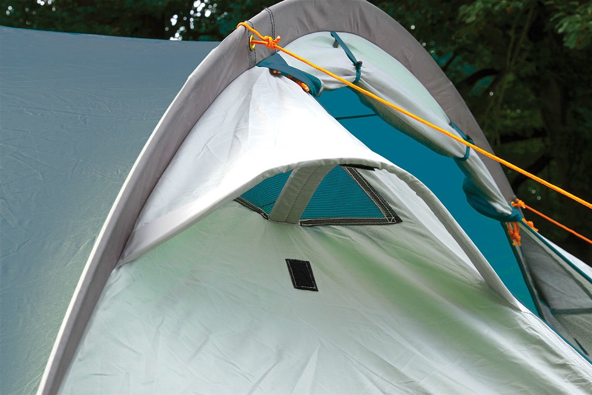 Coleman Cortes 3 tunneltent - tent 3 persoons - waterdichte tent - snel op te zetten - Blauw/Wit – foto 4