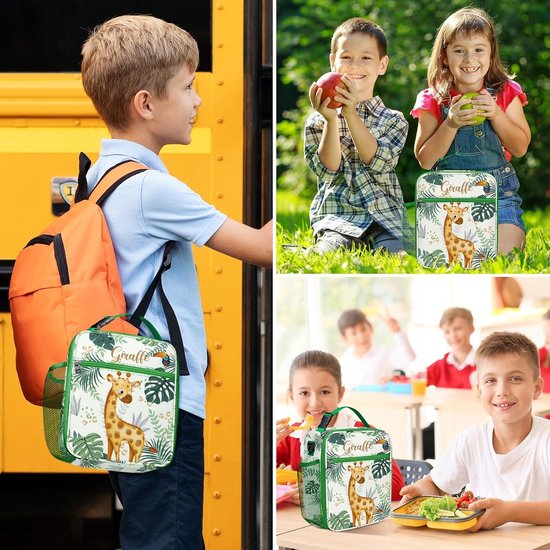 Geïsoleerde lunchbox voor kinderen, minikoeler, geïsoleerde maaltijdtas