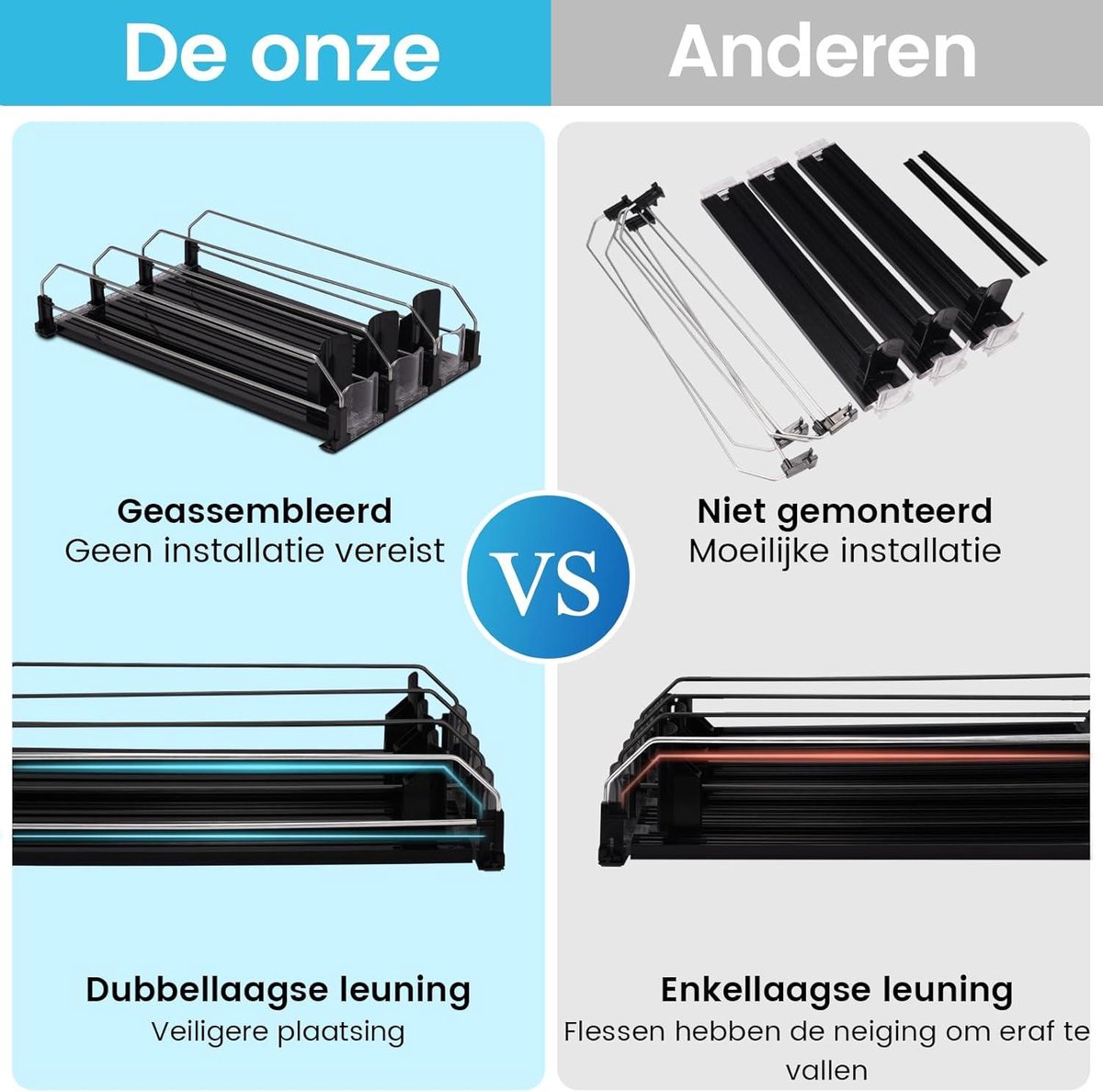 Kan Dispenser Voor Koelkast, Automatische Soda -dispenser 5 Rij Soda