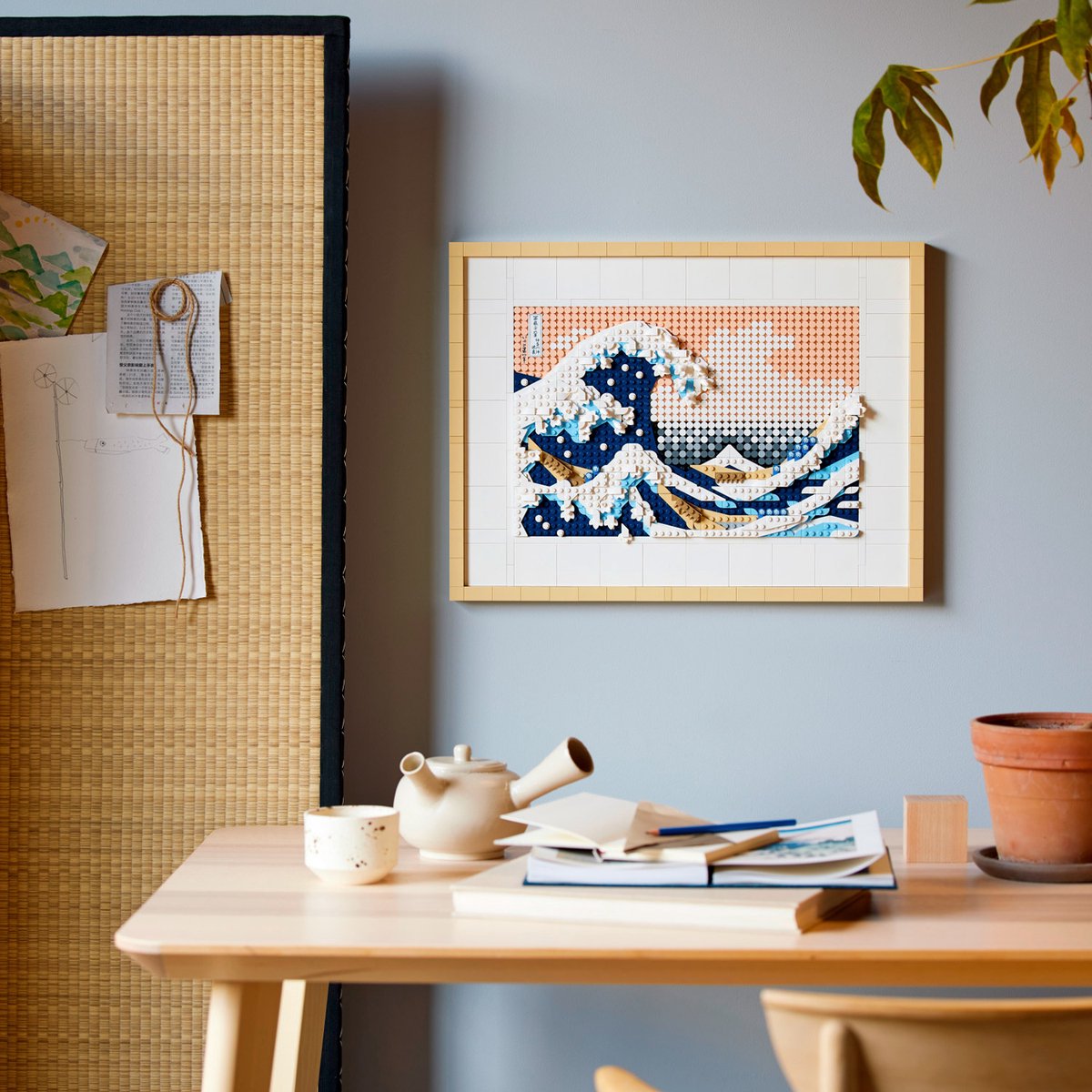 LEGO Art Hokusai – De grote golf, 3D Wanddecoratie Knutselpakket voor Volwassenen - 31208 — afbeelding 12