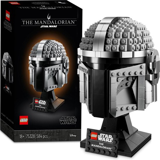 LEGO Star Wars The Mandalorian helmset voor Volwassenen - 75328