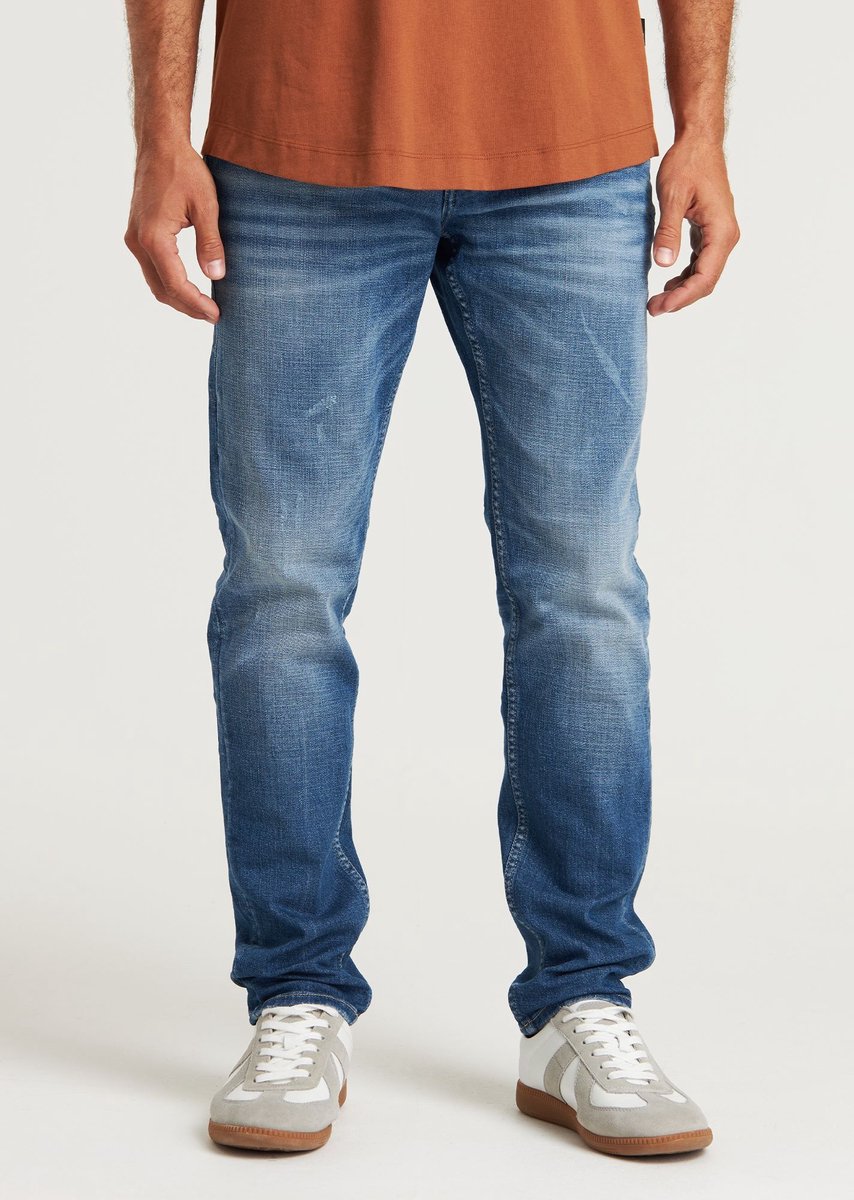 CHASIN' Jeans Heren - Slim-Fit Jeans - Evan Pure - Broek - Blauw