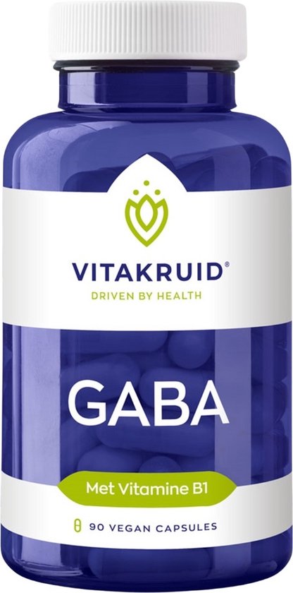 Foto: Vitakruid gaba met vitamine b1 90pcs