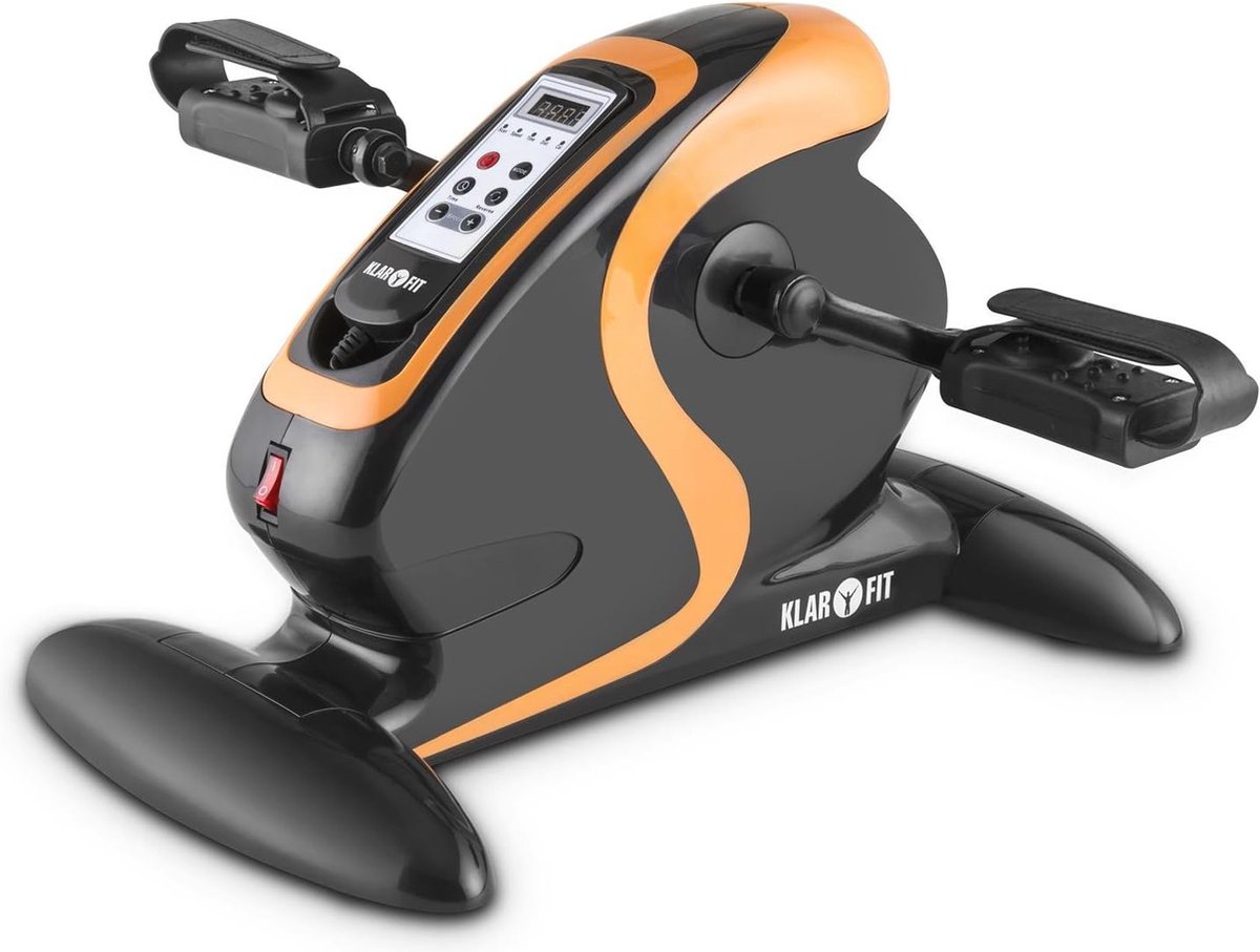 Minifiets voor benen en armen - Pedaaltrainer met 12 snelheidsniveaus en trainingscomputer