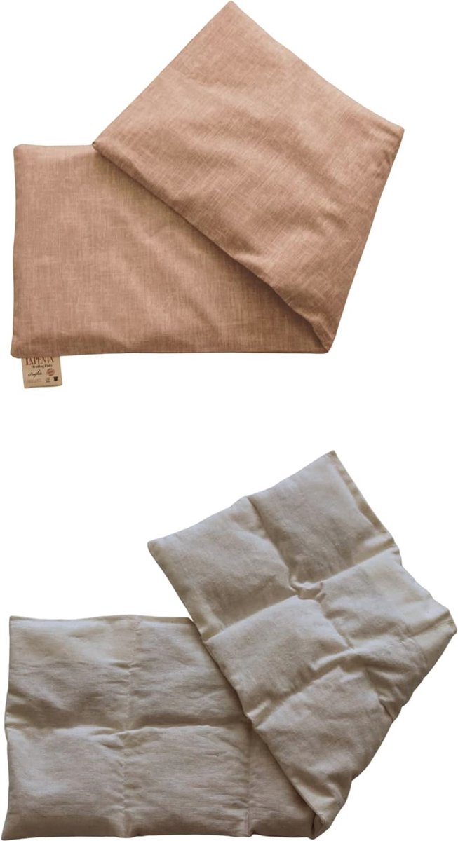 Warmtekussen voor magnetron, kersenpitkussen, ergonomisch ontwerp, voor het hele lichaam, roze