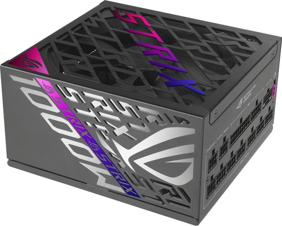 ASUS ROG STRIX-1000P-GAMING power supply unit 1000 W 20+4 pin ATX ATX Zwart, Zilver
