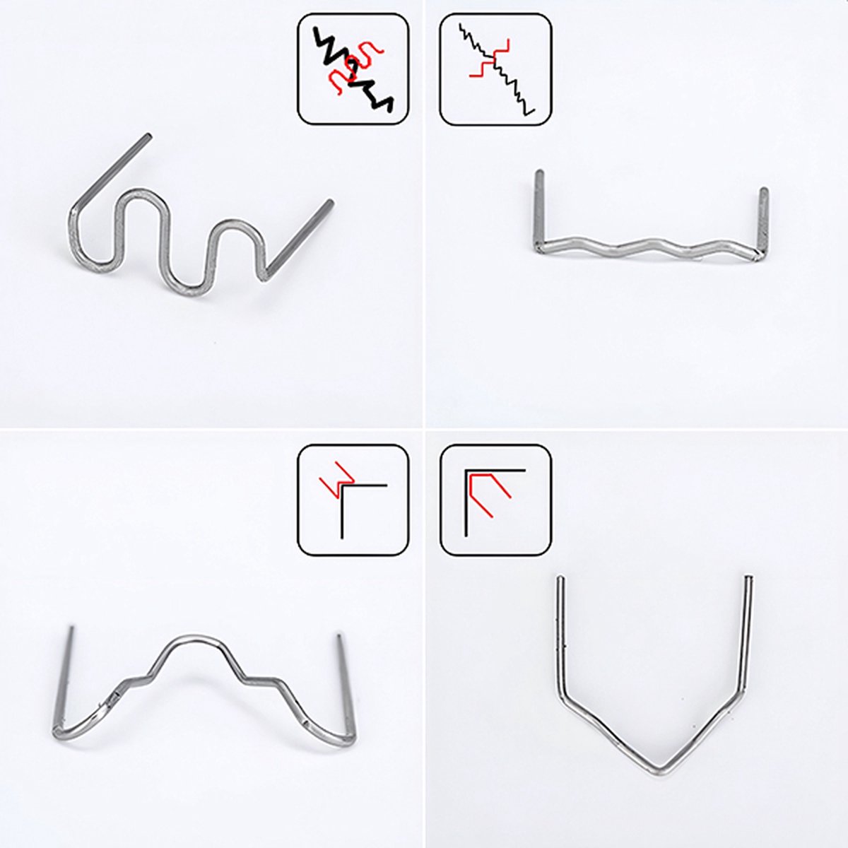 Vixson - Plastic Lasapparaat - Reparatie Plastic en Kunststof - Plastic Lassen - Kunststof reparatieset - Soldeerbout voor Plastic - Autobumper Reparatie - Nietmachine - PVC - Plastic Hot Stapling - BONDMASTER – foto 3
