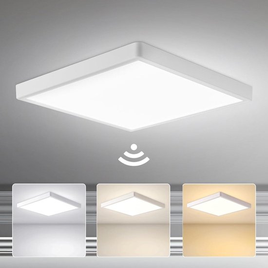 LED Plafondlamp - Badkamerlamp - Trion Camy - Opbouw Rond 22W Spatwaterdicht Ip44 Dimbaar Warm Wit 3000k Mat Zwart LED Plafondlamp - Badkamerlamp - Trion Camy - Opbouw Rond 22W Spatwaterdicht Ip44 Dimbaar Warm Wit 3000k Mat Zwart