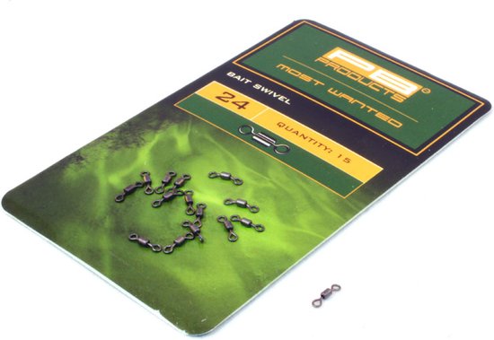 PB Products - Bait Swivel 24 - Maat 24 - 15 stuks van PB Products — afbeelding 3