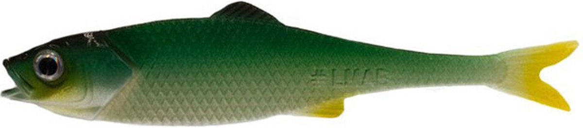 LMAB Finesse Filet Shads 11cm (3 Stuks) Green Shiner 11cm