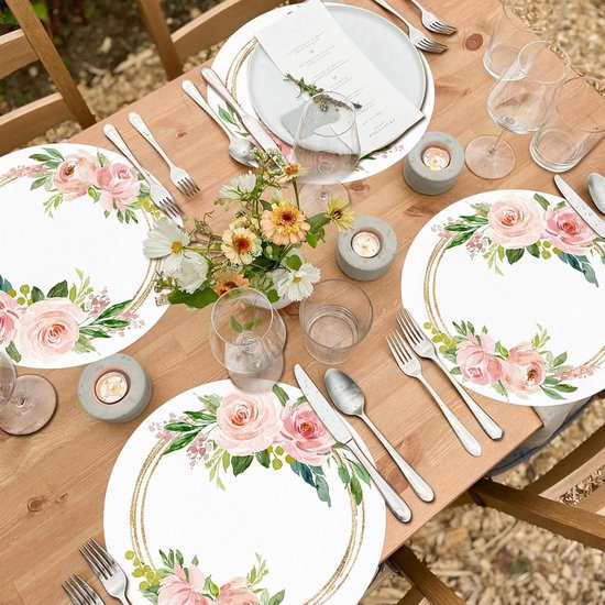 Roze placemats kopen? | Ontdek de uitgebreide collectie van