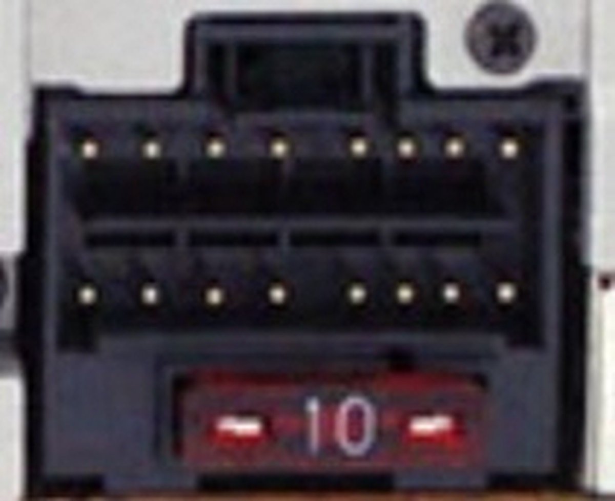 ISO kabel geschikt voor Sony autoradio - 30x12mm - 16-pins - 0,15 meter – foto 2