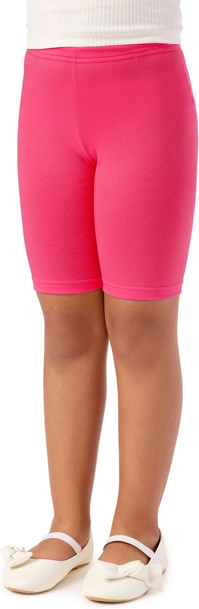 Merry Style MS-MS10-227-LE Meisjes Leggings - Sport - Vrijetijdsbroek - Kort - Katoen - Sporbroek - Yogabroek - Amarant - 122