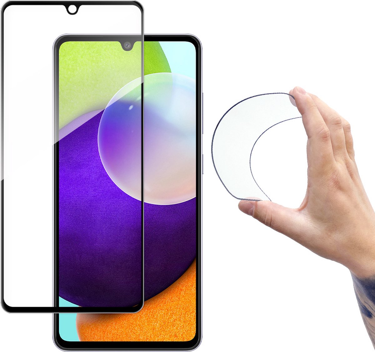 Wozinsky Volledige Dekking Flexi Nano Glasfolie Voor Samsung Galaxy A33 5G