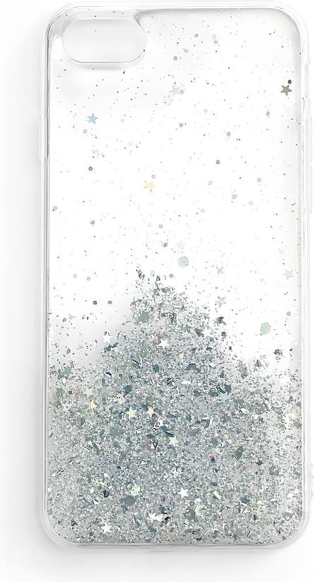 Wozinsky Case Star Glitter Cover Met Glitter Voor Samsung Galaxy S21+ 5G