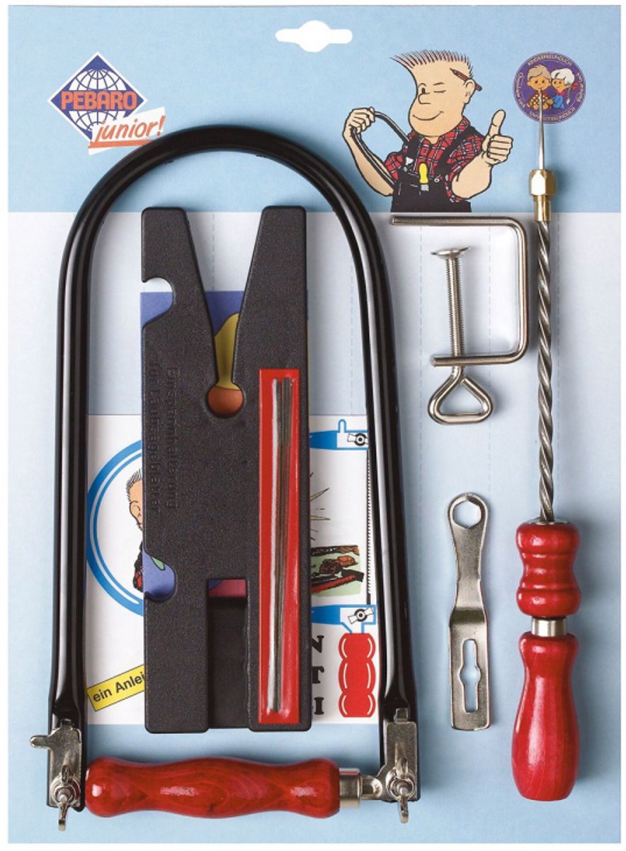 Pebaro Houtbewerking Set 6-delig