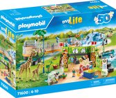 PLAYMOBIL Parc Animalier Ma Life 50 ANS - 71600