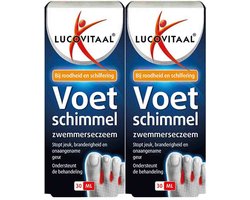 Lucovitaal Voetschimmel Zwemmerseczeem - 2 x 30 ml - Voordeelverpakking