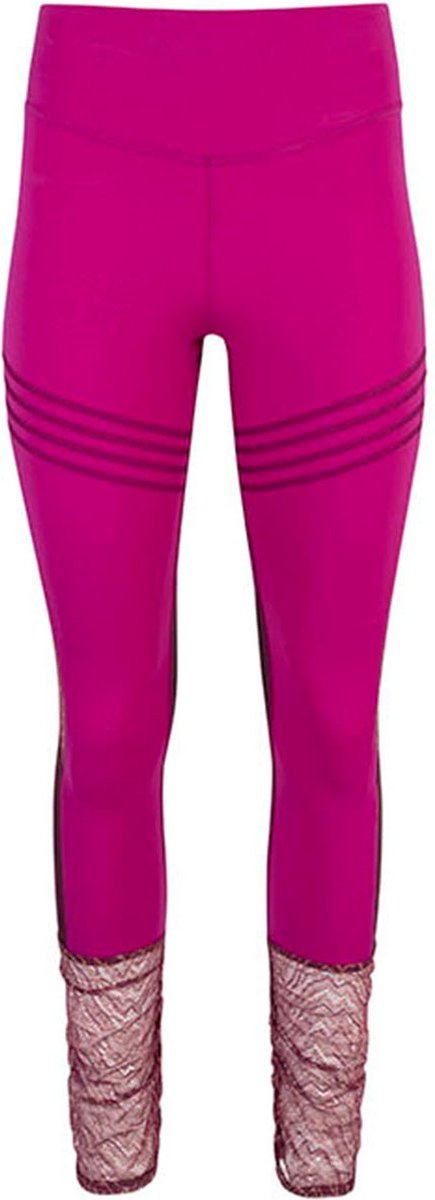 Evou Sportlegging - Fuchsia Edition - maat XL
