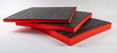Insert en mousse 600x600x30mm rouge - Insert en mousse DIY pour appareil photo tools & co. | Insert d'outil - Insert de boîtier - Insert de système - Kaizen