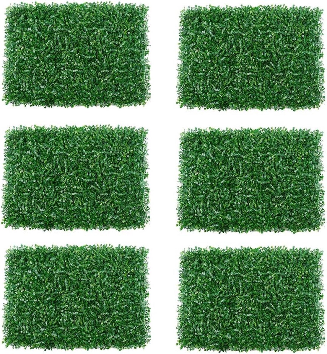 Goodivery ® 6-delige Set Kunstplanten Wandpanelen voor Privacy en Decoratie