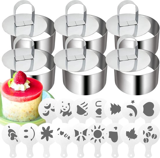 Tiamu 8 stuks ovale taartring tartelette vormpjes dessertringen, geperforeerde taartvorm mousse ring, doe-het-zelf Franse fruitcakevorm, anti-aanbak, taartringen voor gebak, taartvormen (9,4 x 2,8 x 2 Tiamu 8 stuks ovale taartring tartelette vormpjes dessertringen, geperforeerde taartvorm mousse ring, doe-het-zelf Franse fruitcakevorm, anti-aanbak, taartringen voor gebak, taartvormen (9,4 x 2,8 x 2