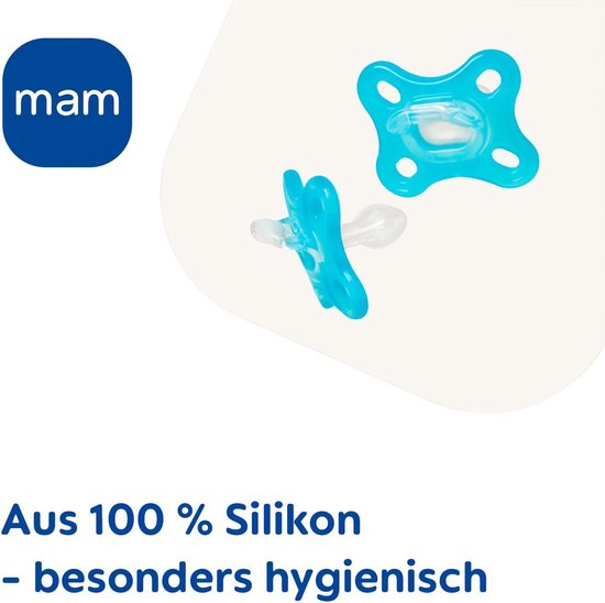 nip - Butterfly Night | 0-6 maanden | 2-pack | Stijlvriendelijke, tandvriendelijke babyfopspeen met lichtknop incl. fopspeenbox. Duurzame fopspeen met zachte siliconen zuiger, roze/rood
