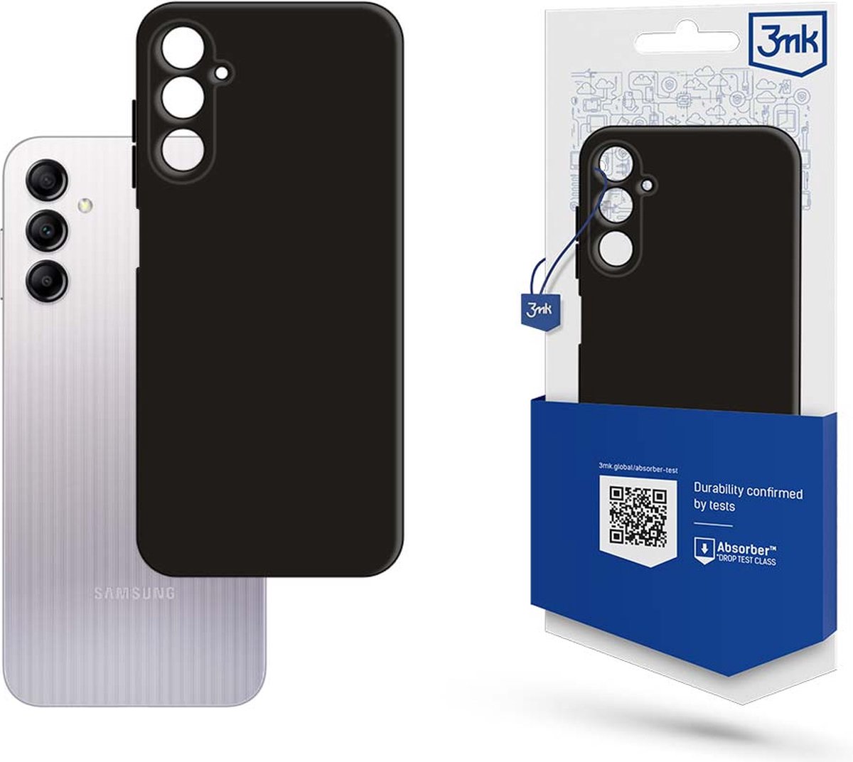 Samsung Galaxy A14 5G - 3mk Matt Case black
