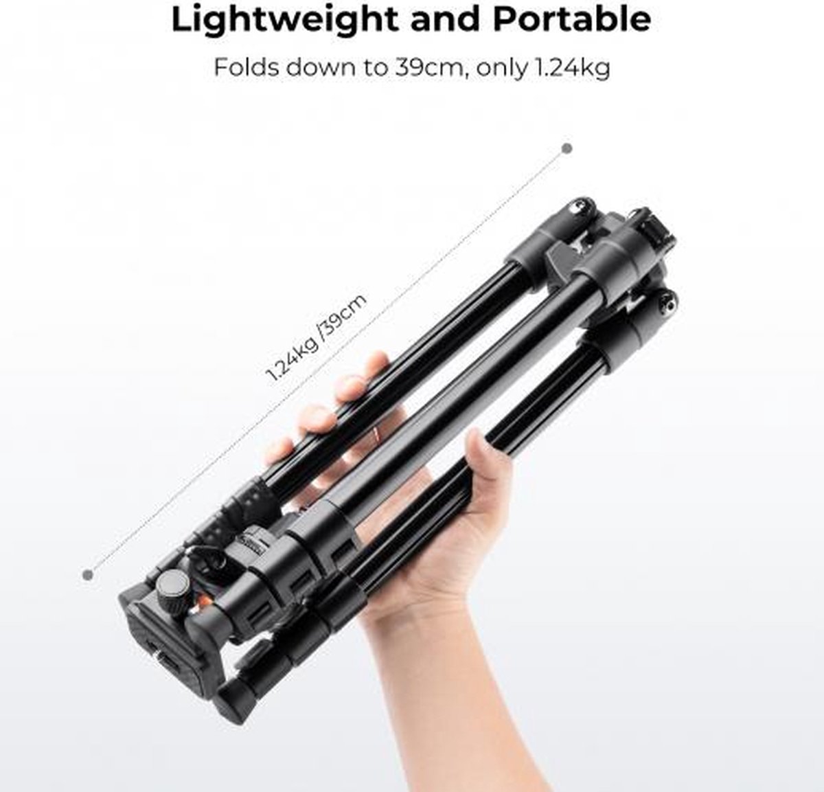 K&F Concept - KF09.101V1 - Camera Statief - Afbeelding 10