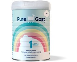 Pure Goat Zuigelingenvoeding 1 – Bio Geitenmelk Babyvoeding – 0-6 Maanden – 800g
