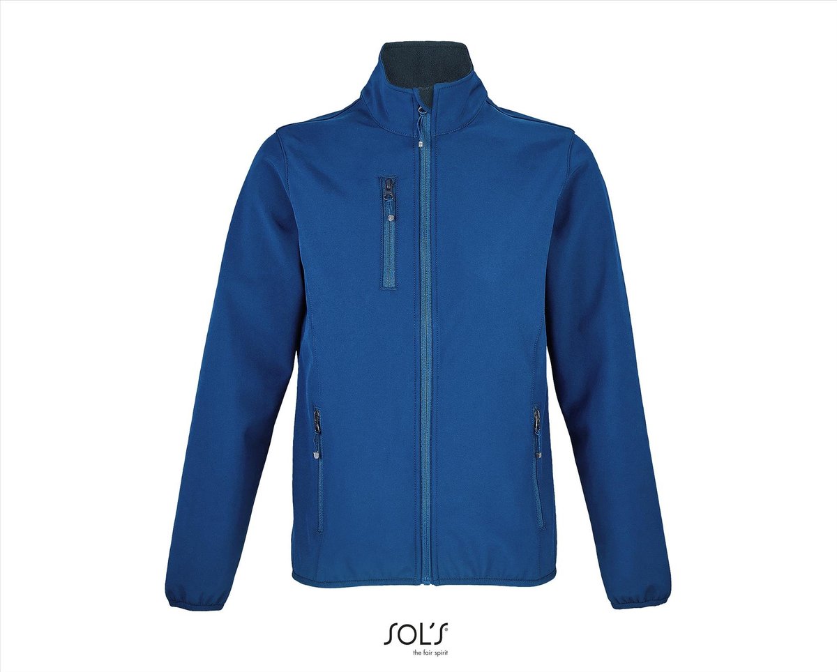 SOL’S Women´s Falcon Zipped Softshell Jacket L03828 Royal 241 Blauw