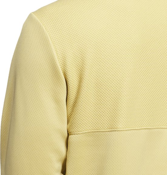 TEXTURED Q ZIP OAT Heren Geel van CAST IRON — afbeelding 2
