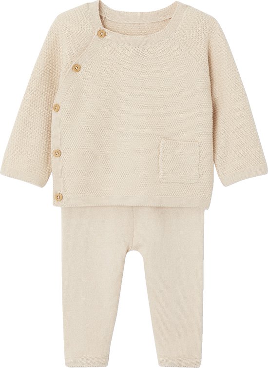 Vertbaudet Ensemble naissance en tricot pull legging en tricot