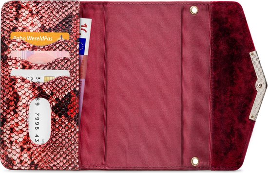Mobilize - Coque iPhone 12 Pro Max - Pochette Velours Tuyaux Rouge