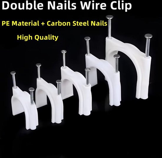 20 Stuks Kabelklemmen 3,5 Mm – Voor 2-3 Mm Staalkabel – Koperen Waslijnspanner Voor Luifel, Tuin & Bouw – Met 40 Moeren