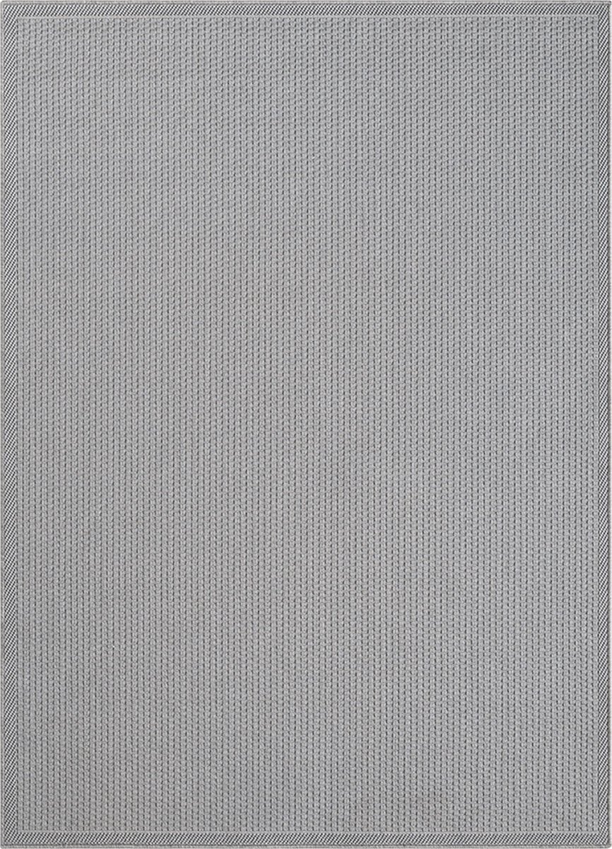 the carpet Toulouse - Buitentapijt voor terras en balkon - Weerbestendig, UV-bestendig, waterafstotend, onderhoudsvriendelijk, robuust en slijtvast, Grey, 240 x 340 cm