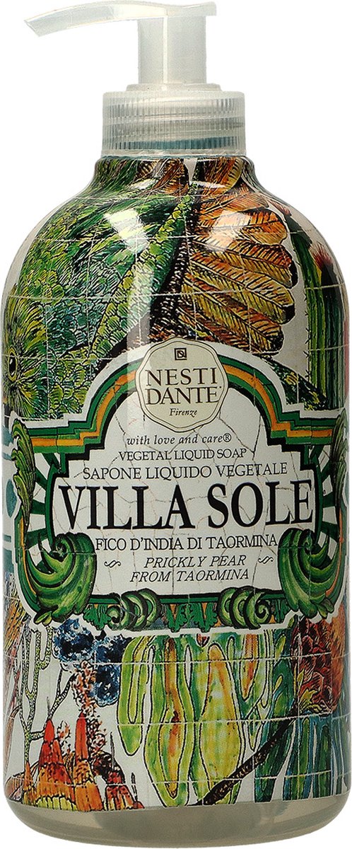 NESTI DANTE NESTI DANTE VILLA SOLE FICO D'INDIA LIQUID SOAP ROSLINNE MYDŁO W PŁYNIE 500ML