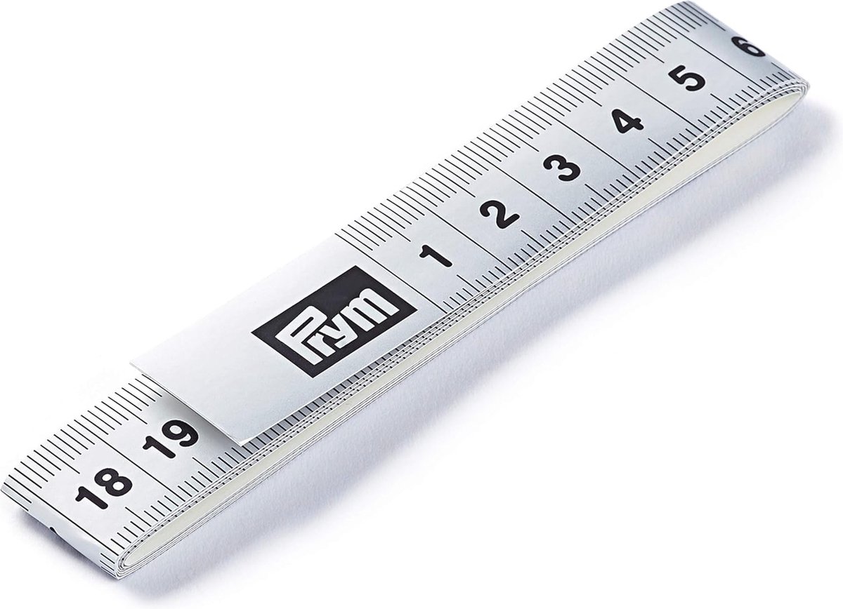 Zelfklevend Meetlint 150 cm voor Handig Meten op de Werkplek | Polyfiber Weefsel