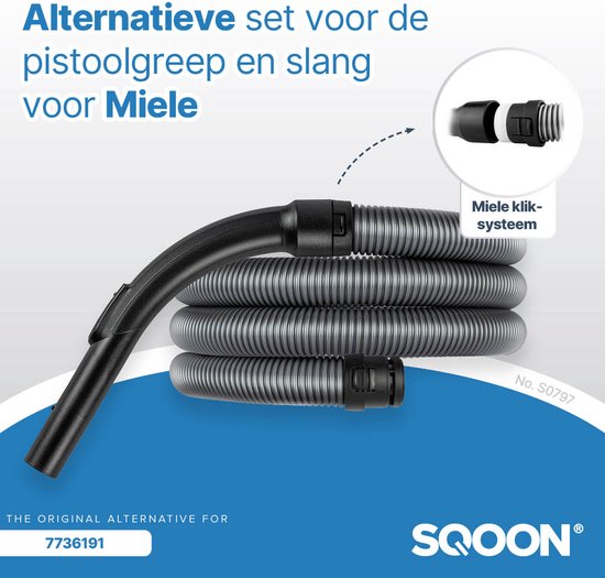 Tuyau d'aspirateur complet Miele S2 Series