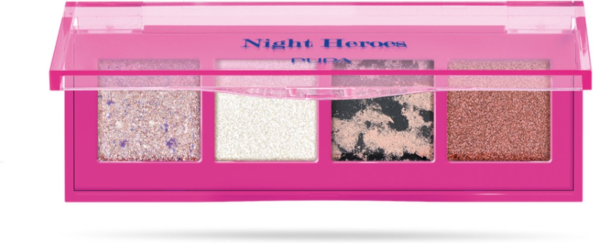 Goedkoopste Pupa Milano - Night Heroes 4 multi-finish eyeshadow palette - 001 - 5.2 gram