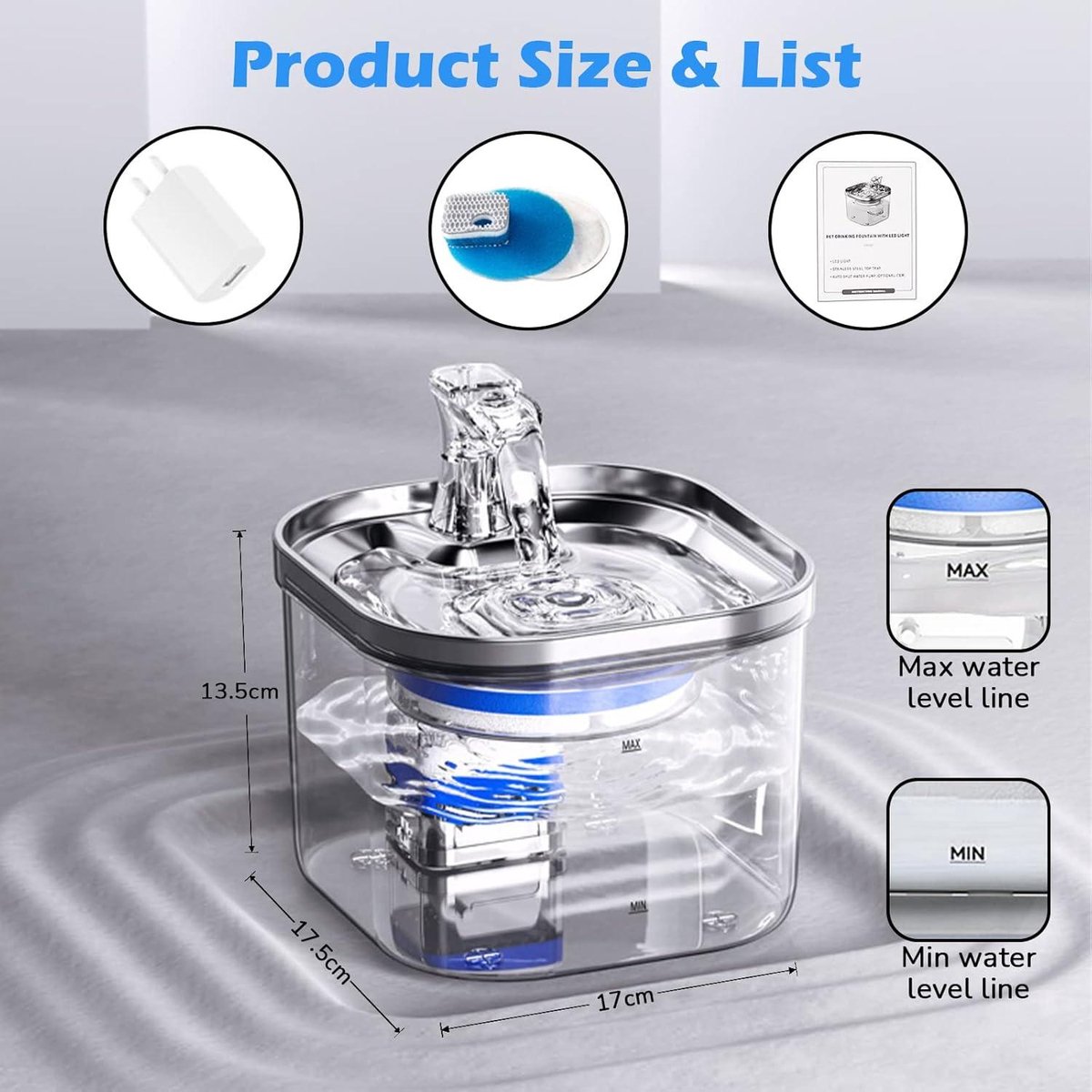 URAQT Fontein Filter, 10 Stuks Water Dispenser Filters voor Kat/Hond URAQT Fontein Filter, 10 Stuks Water Dispenser Filters voor Kat/Hond