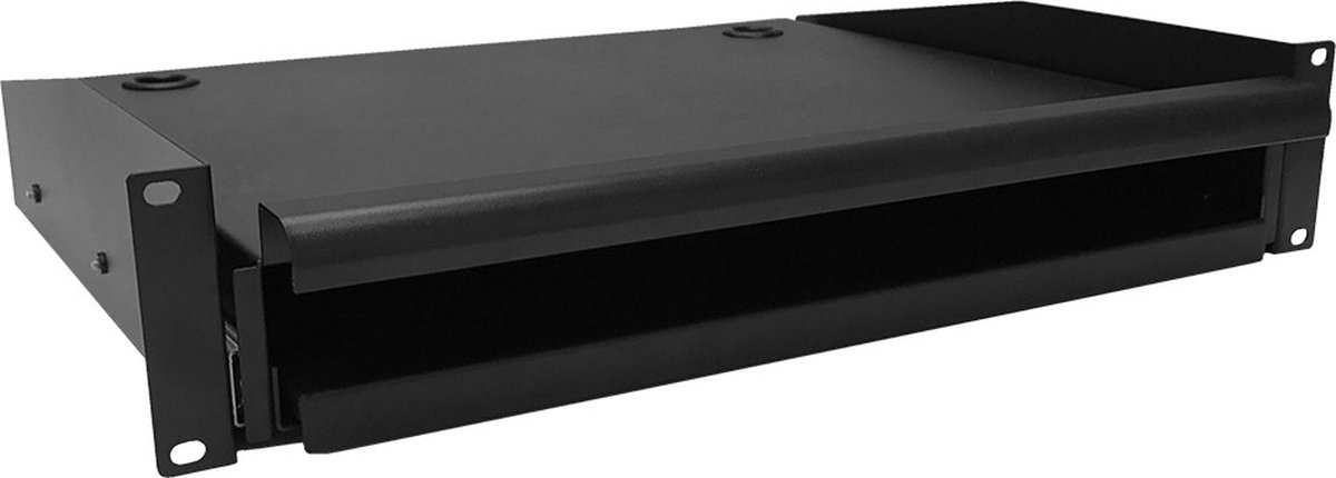 DSIT Toetsenbord- en muisplank voor 19 inch serverkasten - 2U - serverbehuizing - serverrack