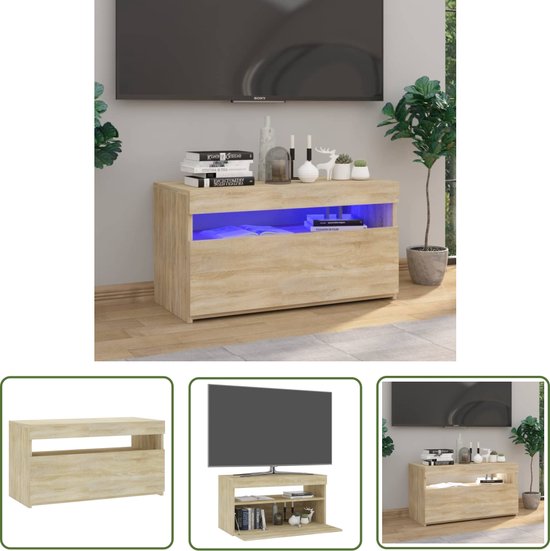 TV-meubel: Aloë, 140 x 52 x 32 cm, gouden pootjes