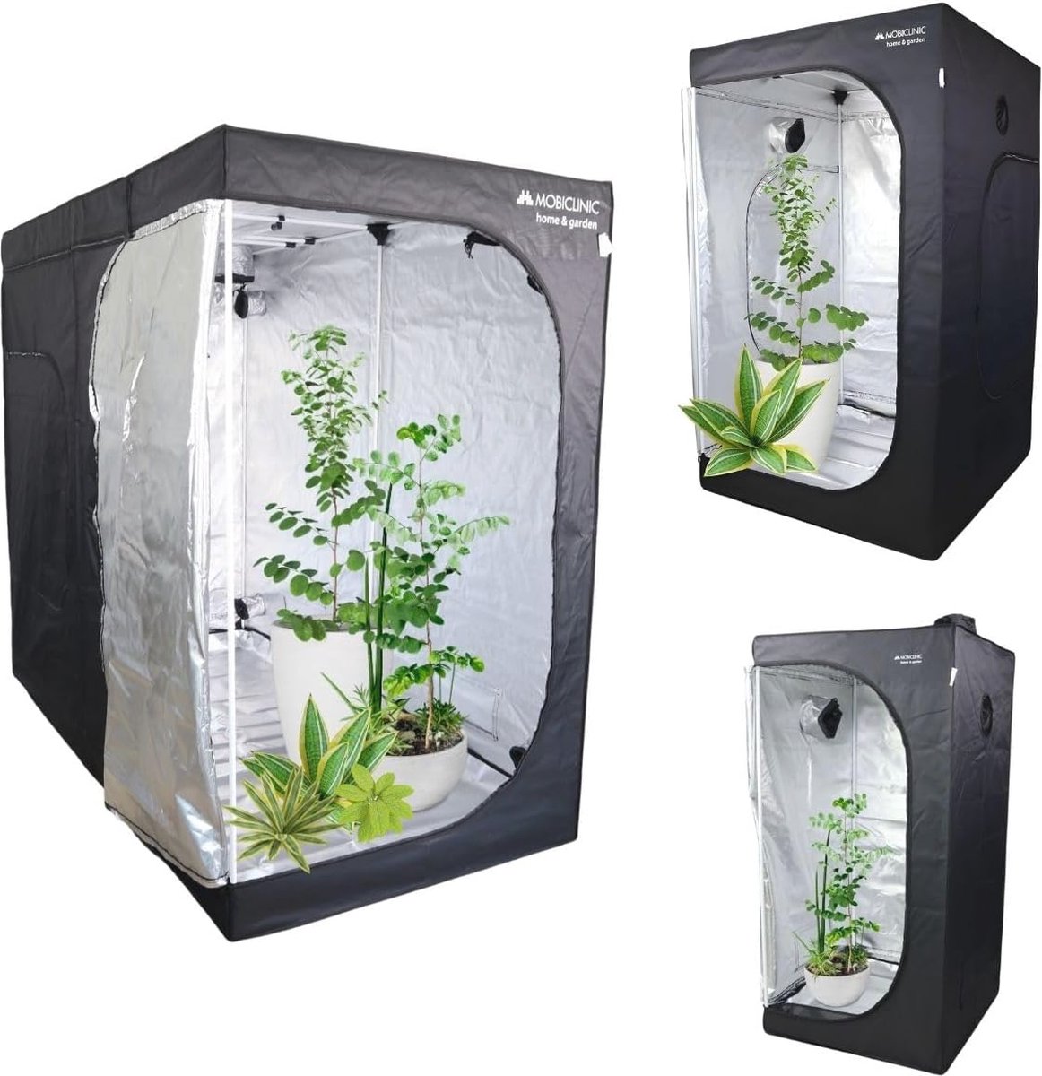 Indoor Kweektent met Premium Mylar Reflectie | Hydrocultuur Growbox | Waterdicht en Stevige Structuur