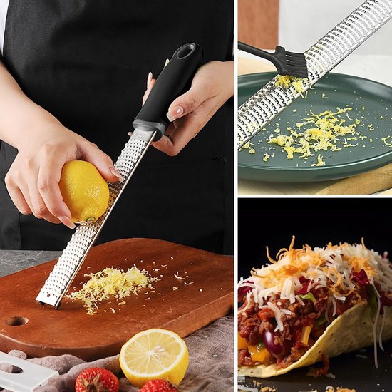 Kilkuran ® Veelzijdige Rasp voor Keuken: Perfect voor Citrus, Kaas ...