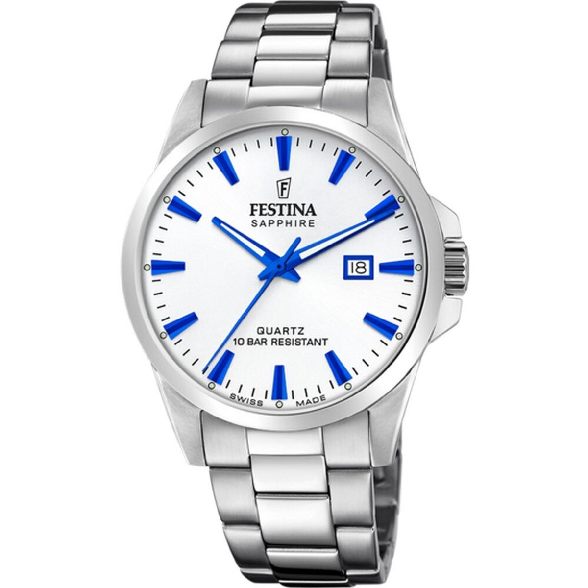 Festina Classic Swiss Made F20024-5 mannen horloge
