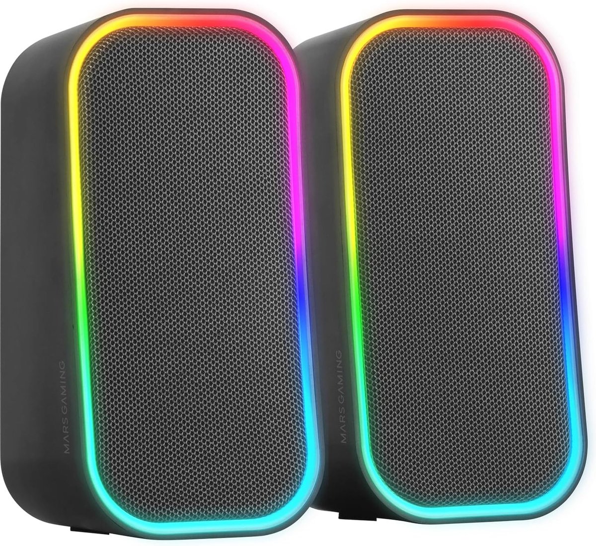 Gaming Luidsprekers 20W met RGB Verlichting en Bluetooth 5.3