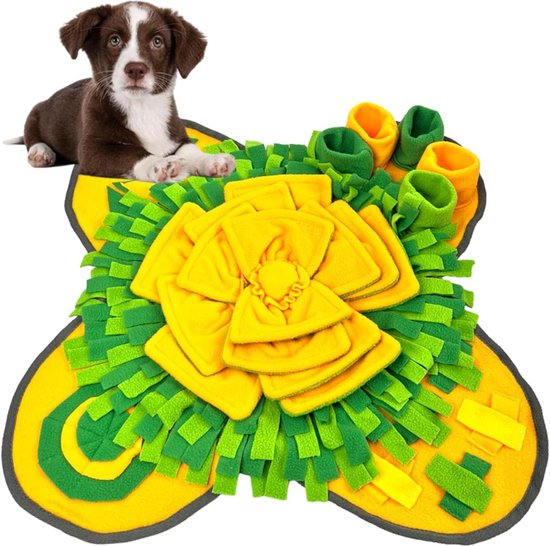 Snuffelmat voor honden, voedermat, hondensnuffelmat